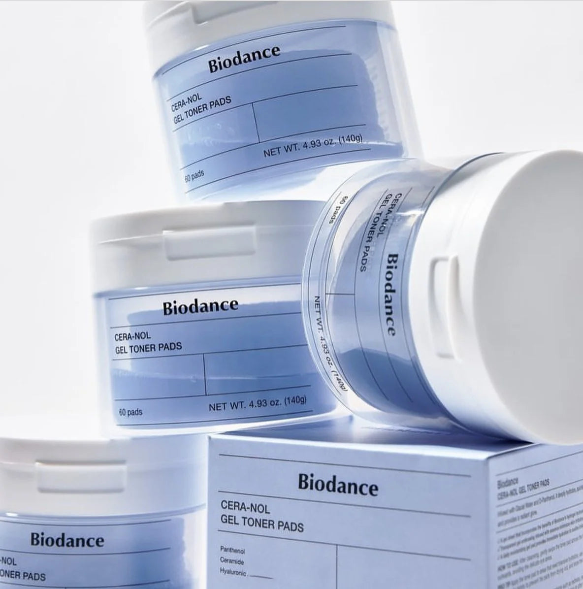 Biodance Cera‑Nol Gel Toner Pads (60 Pads / 140 g)