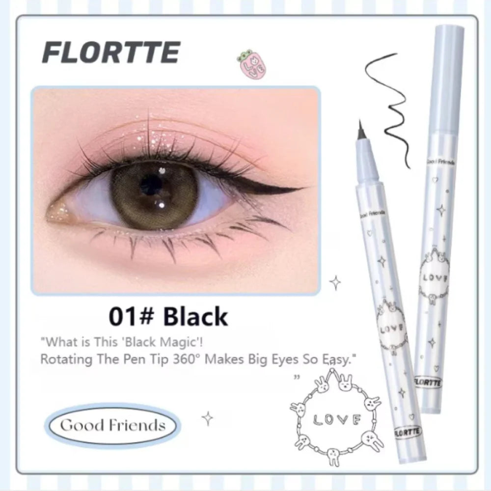 FLORTTE Club Series 360° Flexible Liquid Eyeliner