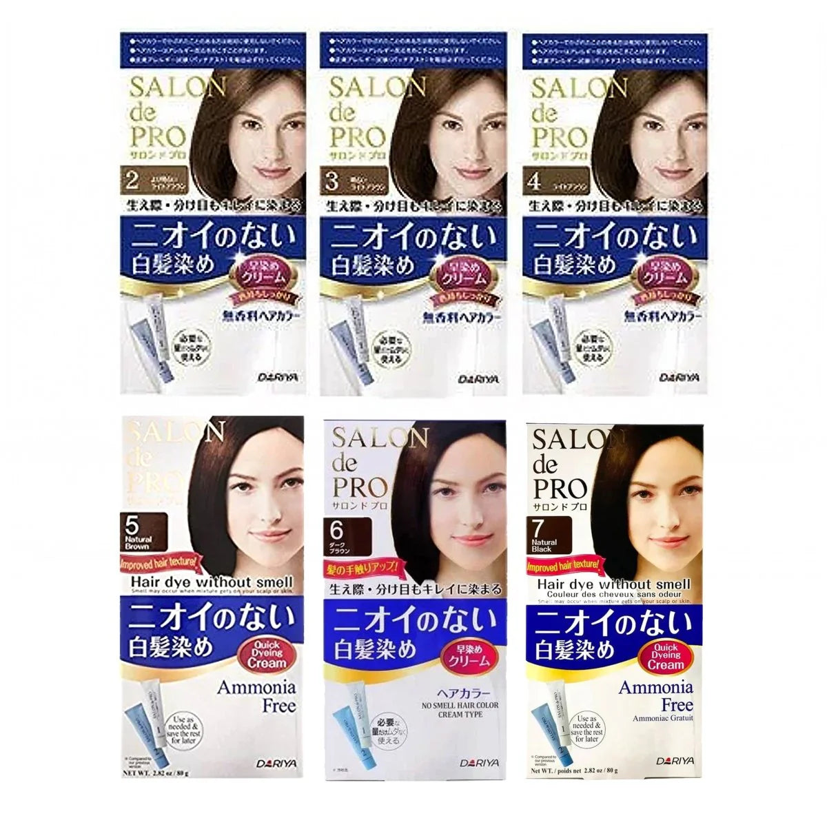 DARIYA Salon de Pro Smell-Free Hair Color