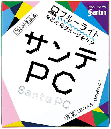 Santen Pc Medicated Eye Drops For Contact Lens 12Ml