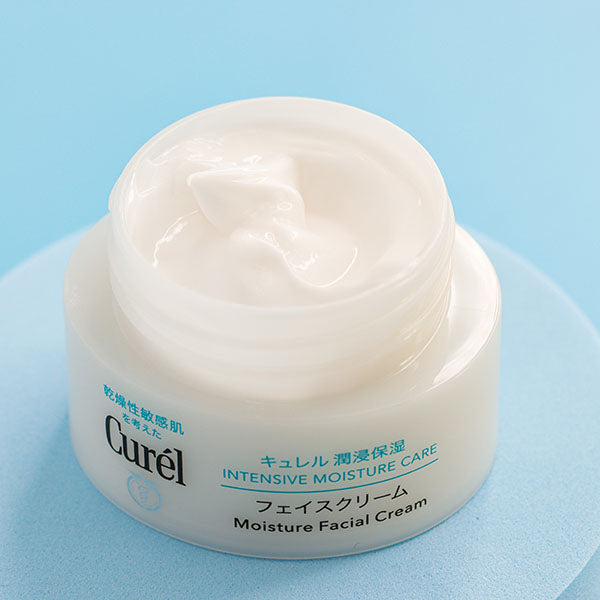 Curel Intensive Moisture Care Cream – Deep Hydration for Sensitive, (40 g)
