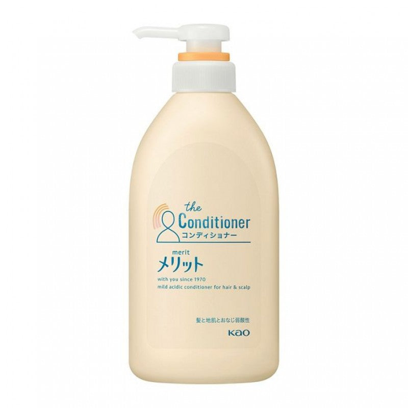 Kao Merit Silicone-Free Weak Acid Shampoo & Conditioner