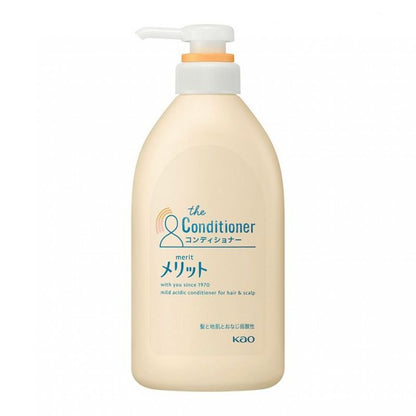Kao Merit Silicone-Free Weak Acid Shampoo & Conditioner