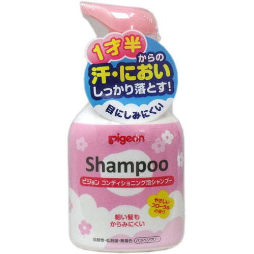 Pigeon Conditioning Foam Shampoo – Gentle Floral Scent (350 ml)