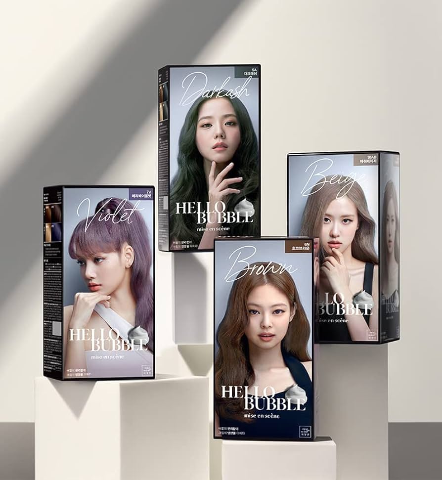 Mise en Scène All New Hello Bubble Foam Hair Dye