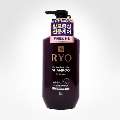 Ryo Damage Care & Deep Nutrition Hair Care Series – Shampoo & Treatment for All Hair Types