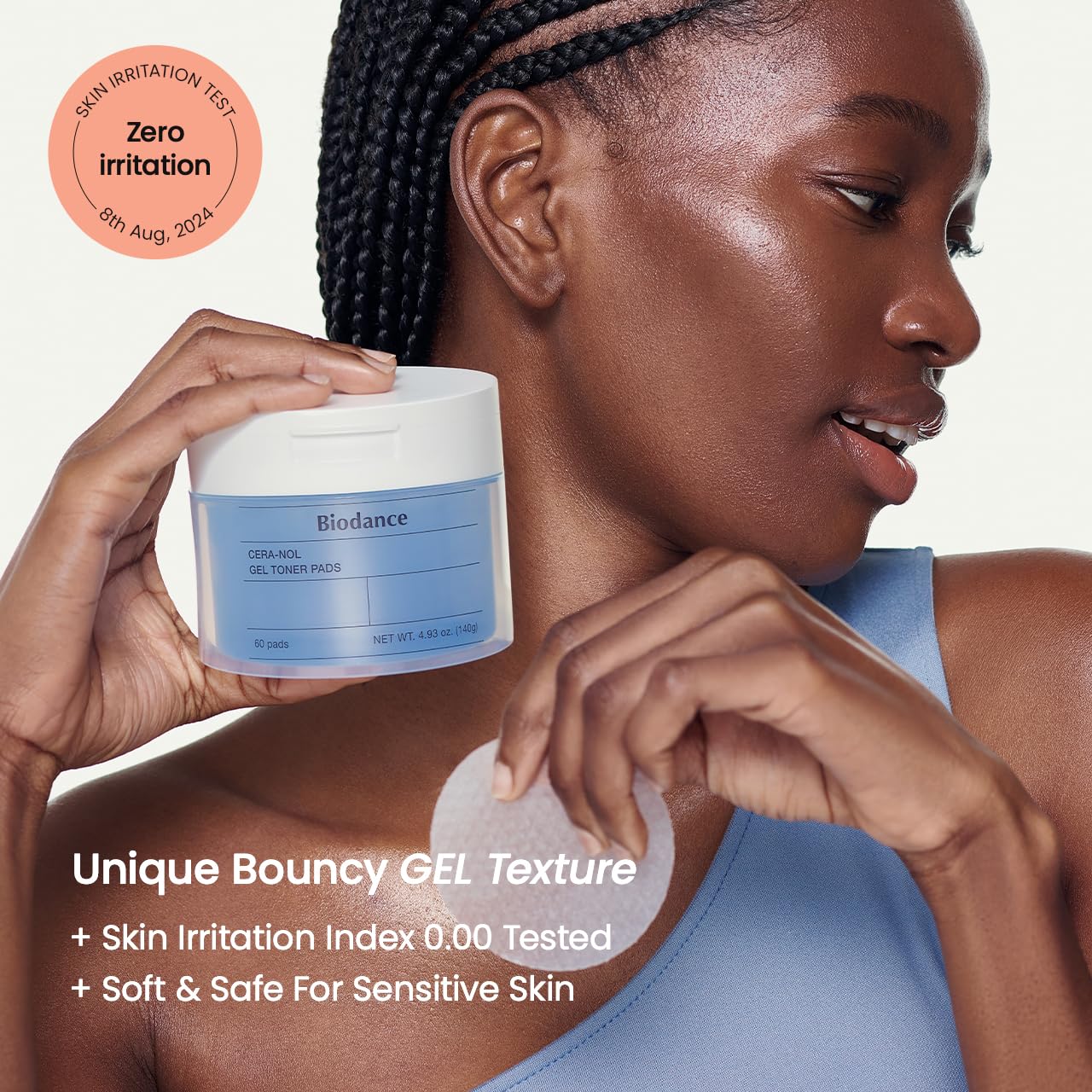 Biodance Cera‑Nol Gel Toner Pads (60 Pads / 140 g)