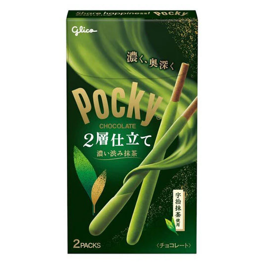 Glico Pocky Matcha – Double-Coated Matcha Sticks