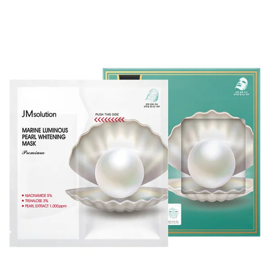 JM Solution Marine Luminous Pearl Whitening Mask 5PCS