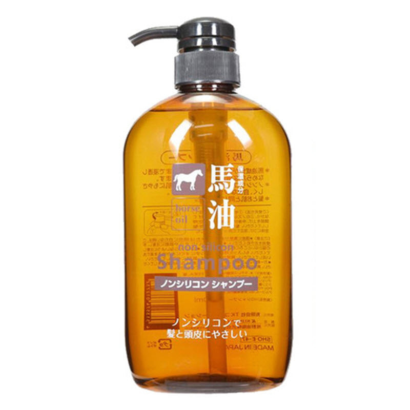 KUMANOYUSHI Horse Oil Shampoo & Conditioner 600 ml