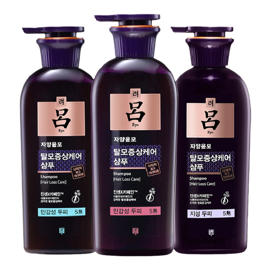Ryo Damage Care & Deep Nutrition Hair Care Series – Shampoo & Treatment for All Hair Types