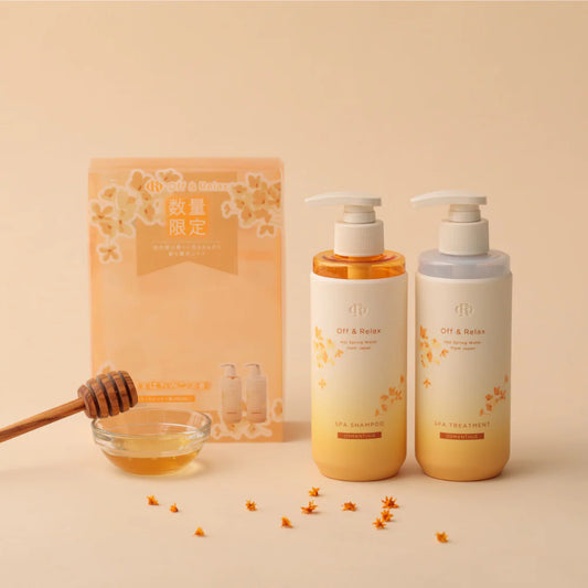 OFF & RELAX Osmanthus Limit Edition– Shampoo & Conditioner- 260 ml × 2