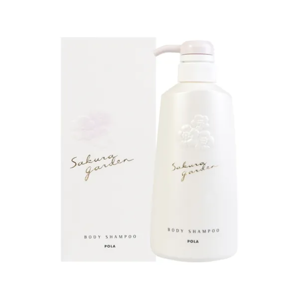POLA Sakura Garden Body Shampoo – Cherry Blossom Scent, 500 ml