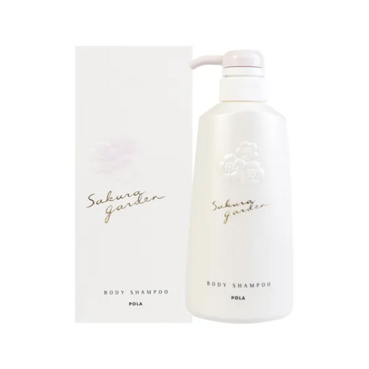 POLA Sakura Garden Body Shampoo – Cherry Blossom Scent, 500 ml