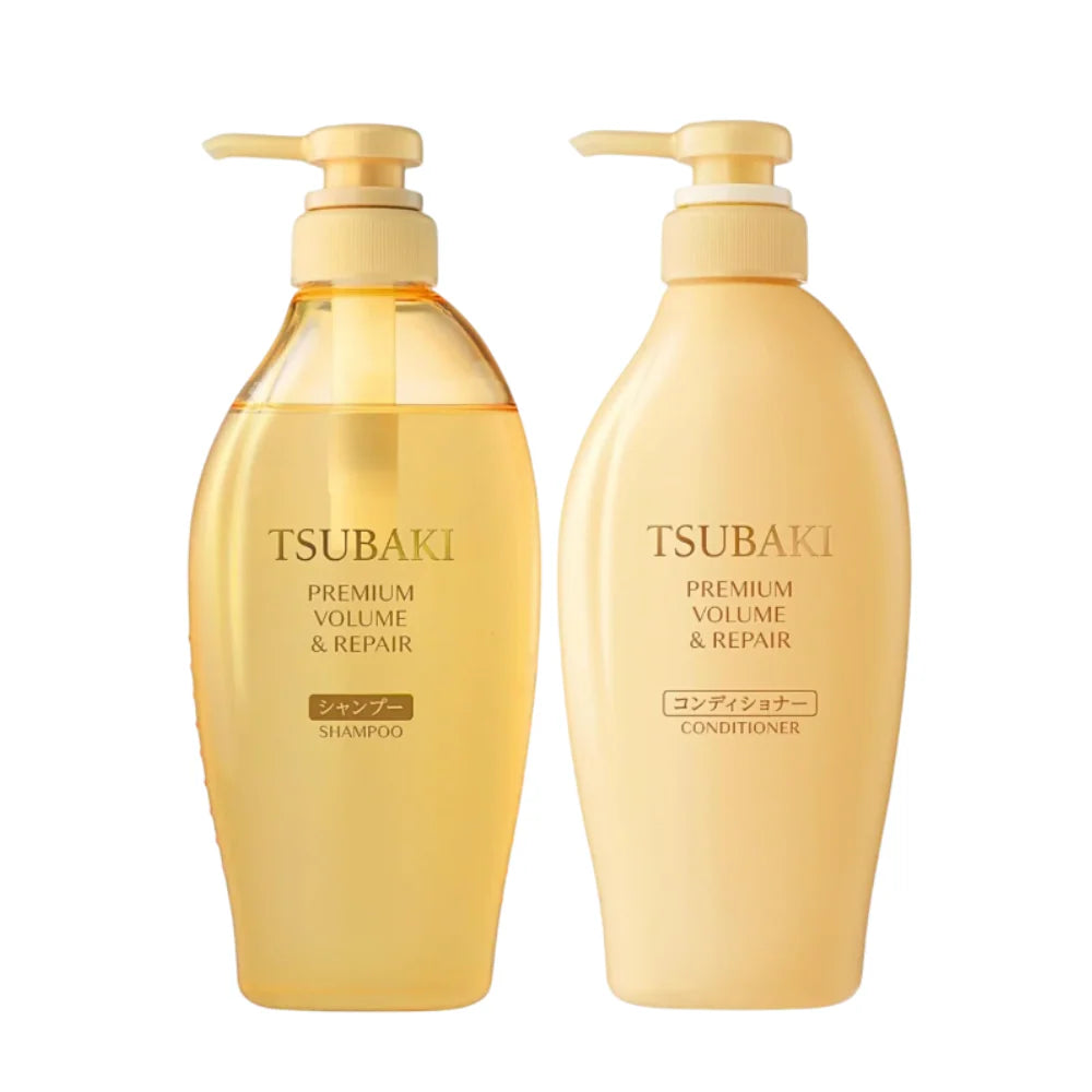 Shiseido Tsubaki Premium Repair Shampoo & Conditioner Set – 490 ml Each