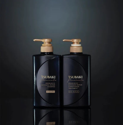 Shiseido TSUBAKI Premium EX Repair Shampoo & Conditioner 490 ml