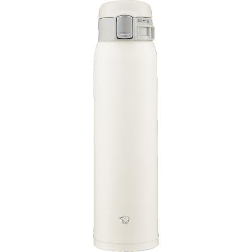Zojirushi One-Touch Stainless Steel Mug – 600 mL (Pale/Light White)